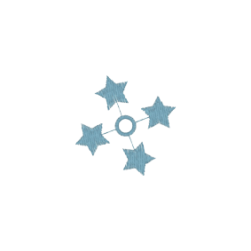 Snowflakes (A108) 2x2