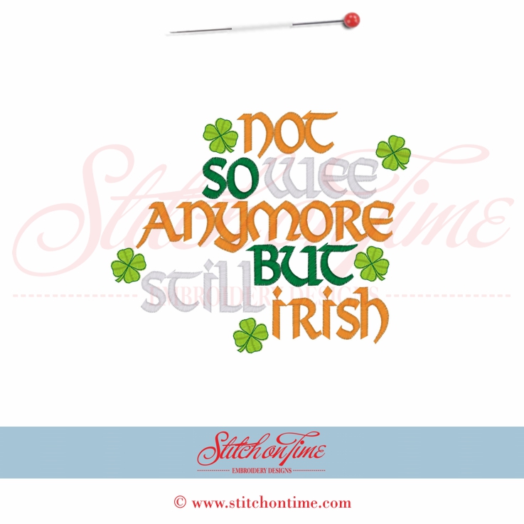 59 St Patrick : Not So Wee But Still Irish 5x7