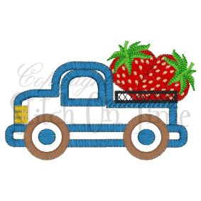 Strawberry (A3) Truck Applique 4x4