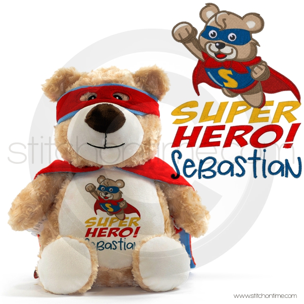 18 Superhero : Bear Superhero MTO