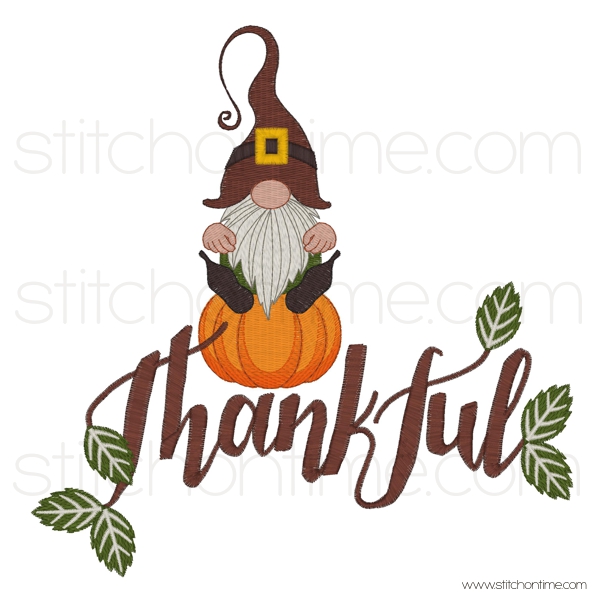 85 Thanksgiving : Thankful Gnome