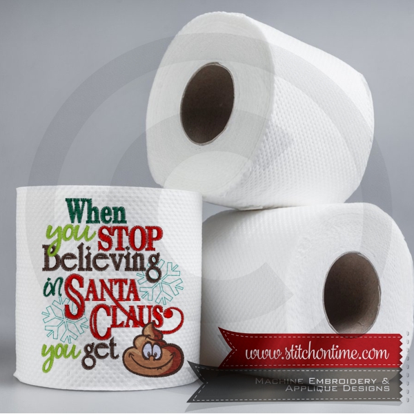 4 Toilet Roll : When you stop believing in Santa