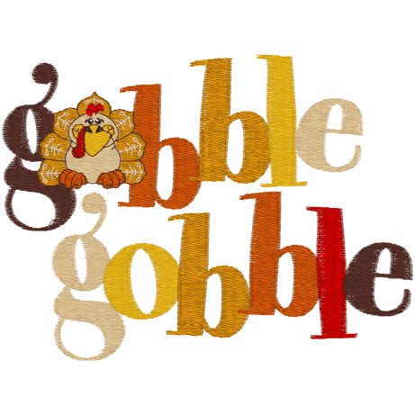Turkey (A24) Gobble Gobble 5x7