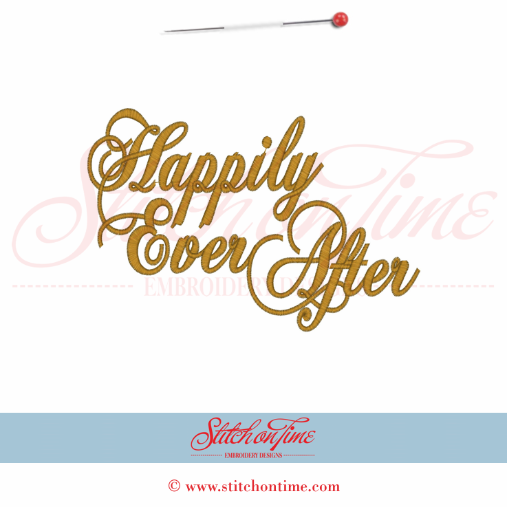 277 Valentine : Happily Ever After 5x7