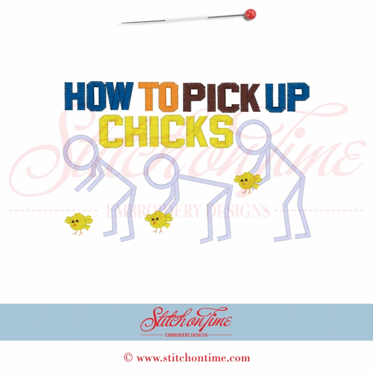 365 Valentine : How To Pick Up Chicks 5x7