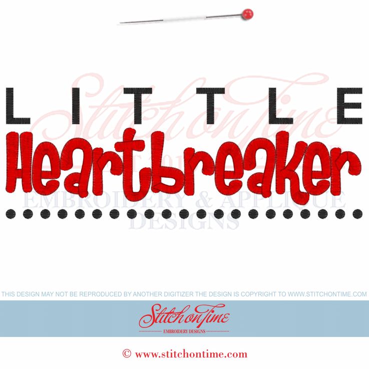 503 Valentine : Little Heartbreaker 3 Hoop Sizes