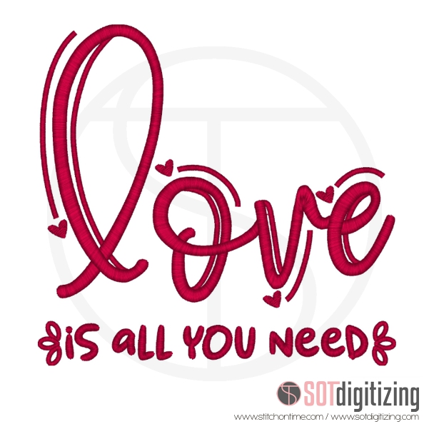 588 VALENTINE : Love Is All You Need