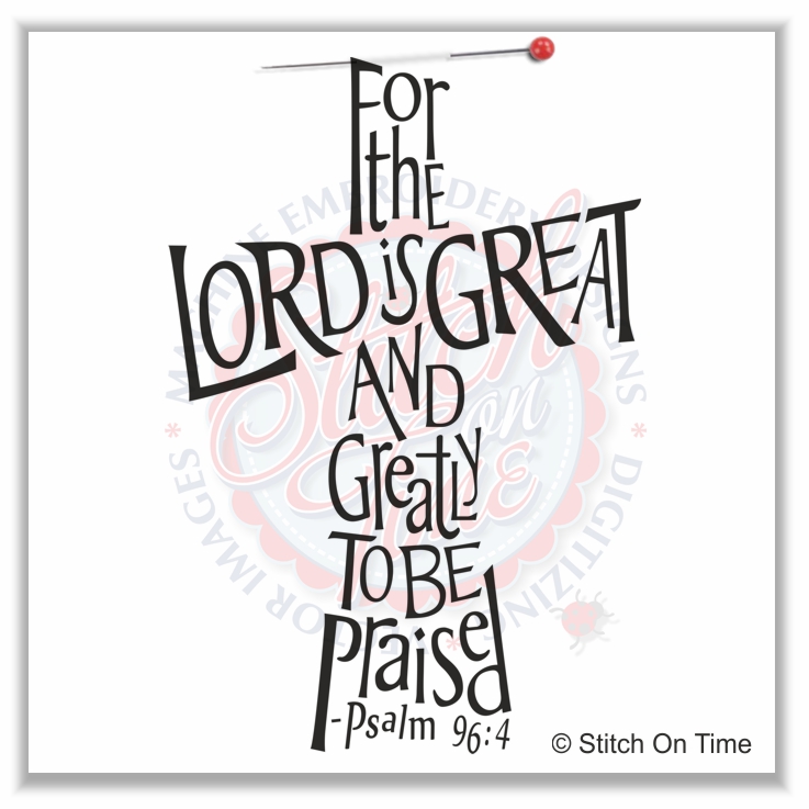 Vectors (13) For The Lord Is Great