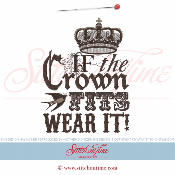 18 Vintage : If The Crown Fits 6x10