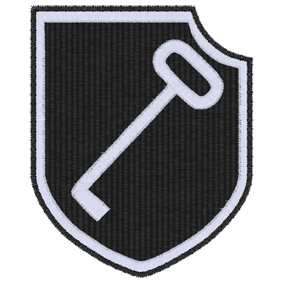 War (A13) Badge 4x4