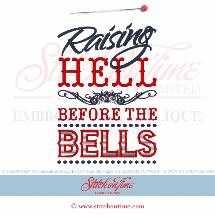 225 WEDDING : Raising Hell Before The Bells 5x7
