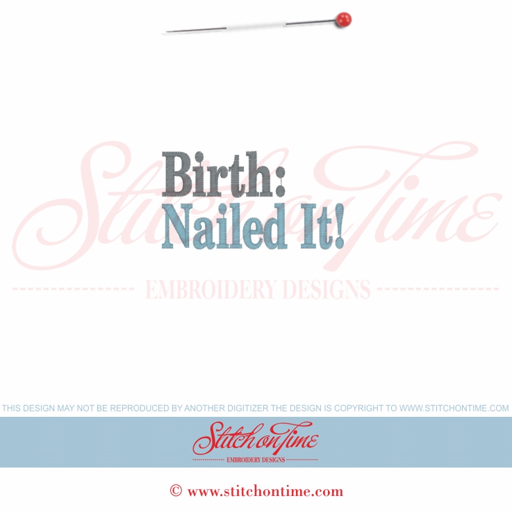 12 Babies : Birth Nailed It 4x4