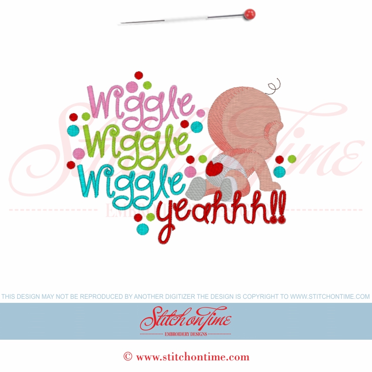 15 Babies : Crawling Baby Wiggle Wiggle 5x7