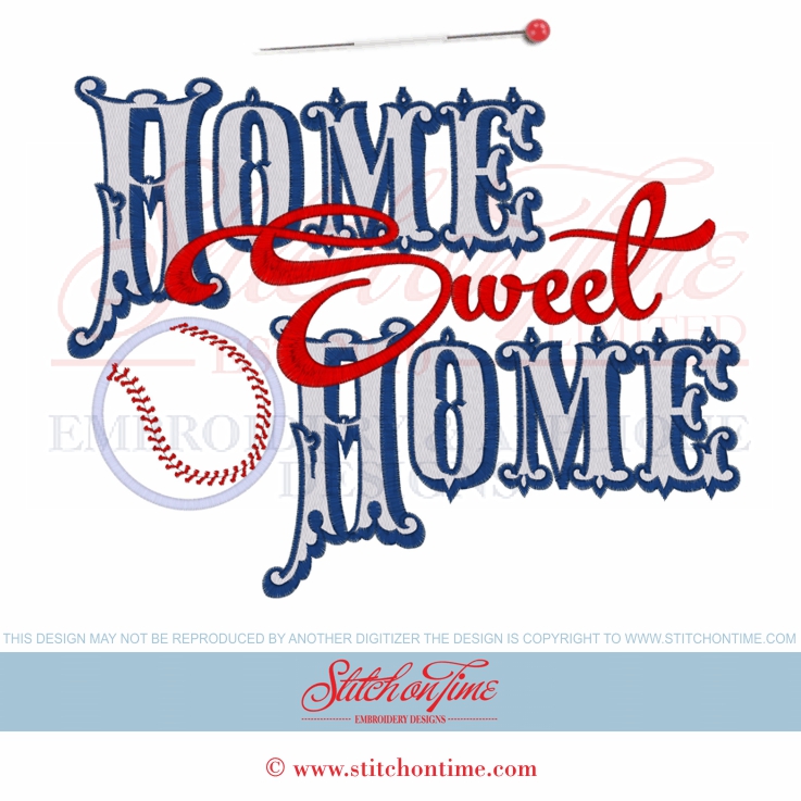 206 Baseball : Home Sweet Home 3 Hoop Sizes
