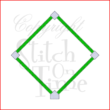 Baseball (68) Field Applique 5x7