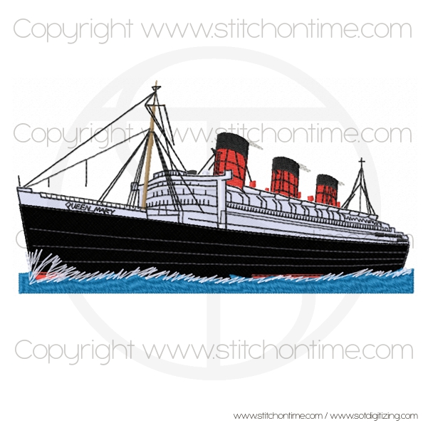 25 BOATS : Queen Mary Ship