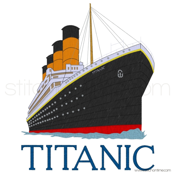 5 BOATS : Titanic 5x7