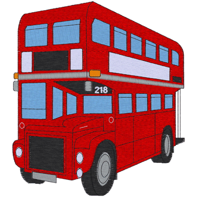 Bus (A1) London Bus 5x7
