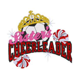 Cheerleader (56) Sisters Cheerleader Soccer 4x4