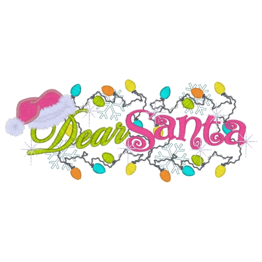 Christmas (264) Dear Santa 5x7