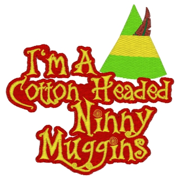 Christmas (287) Ninny Muggins 5x7