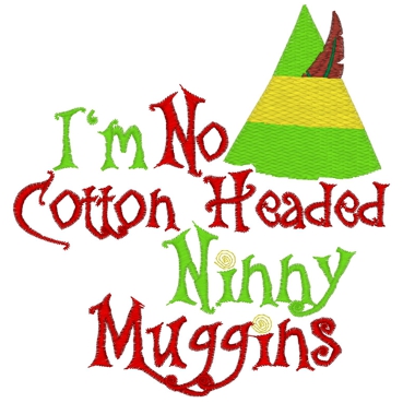Christmas (288) Ninny Muggins 5x7