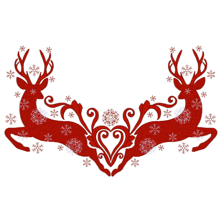 Christmas (304) Reindeer 5x7