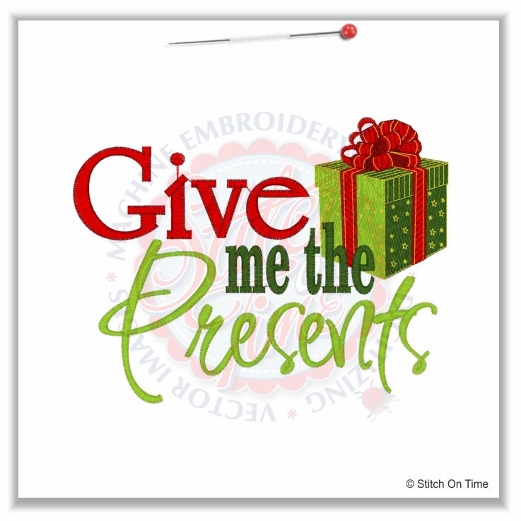 353 Christmas : Give Me The Presents 5x7