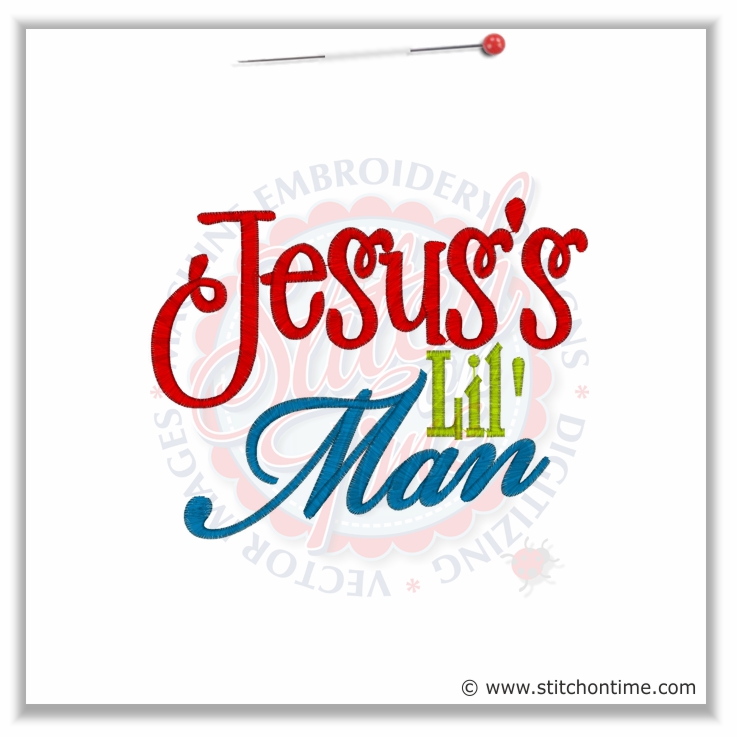 429 Christmas : Jesus's Lil' Man 5x7