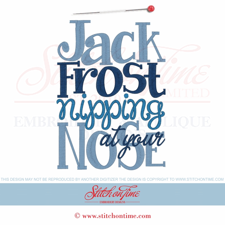 678 Christmas : Jack Frost 5x7 & 6x10