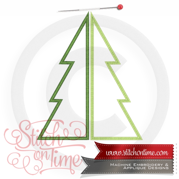 775 Christmas : Xmas Tree Applique