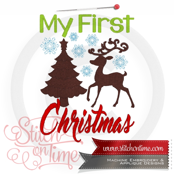 795 Christmas : My First Christmas 5x7
