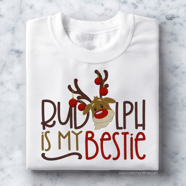 858 Christmas: Rudolph is my Bestie