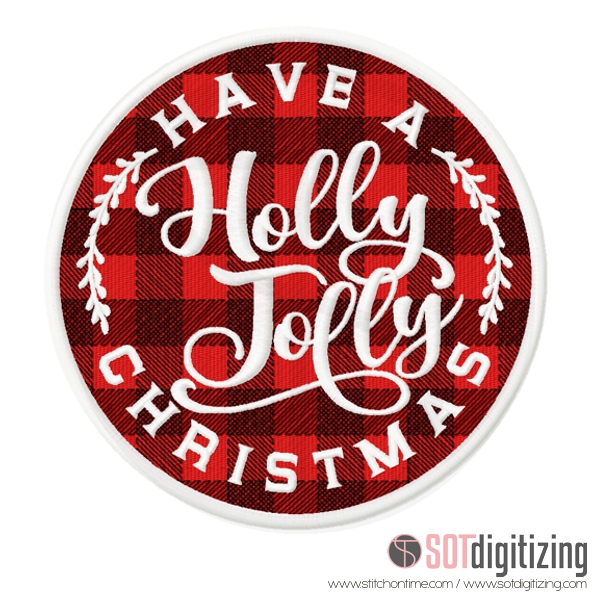 926 Christmas: Buffalo Check Holly Jolly Christmas