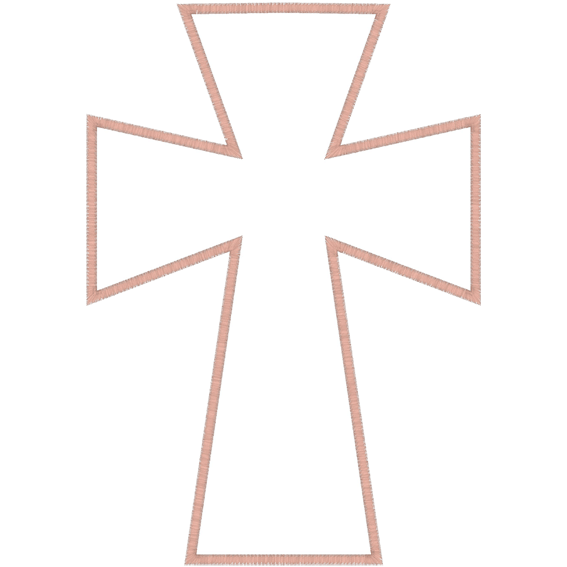 Crosses (A11) Applique 5x7