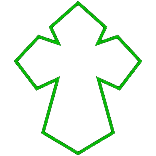 Crosses (A16) Applique 5x7