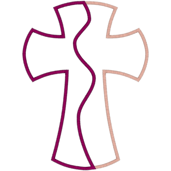 Crosses (A21) Applique 4x4