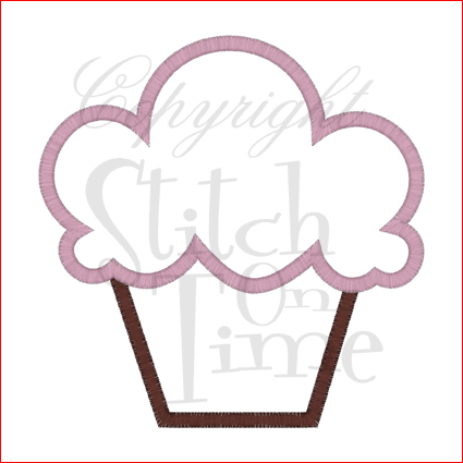 Cupcake (96) Applique 5x7