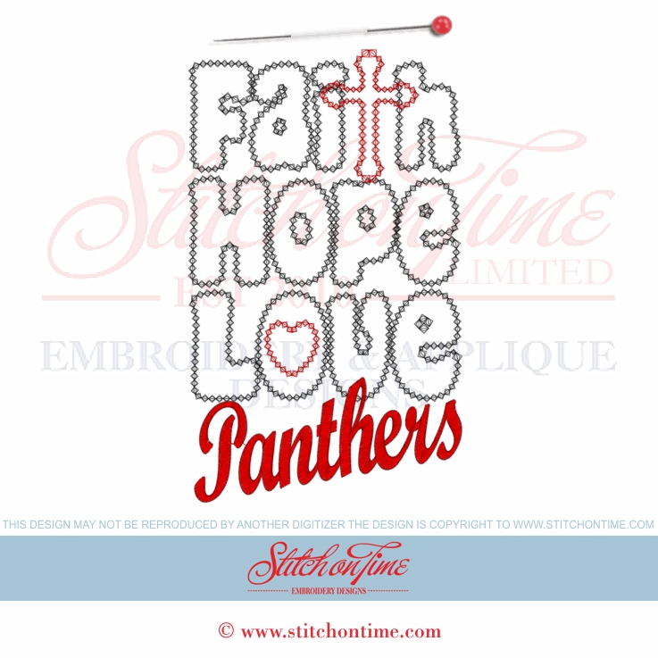8638 Custom : Faith Hope Love MTO