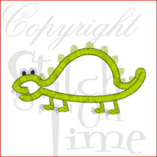 Dino (12) Dinosaur Applique 4x4