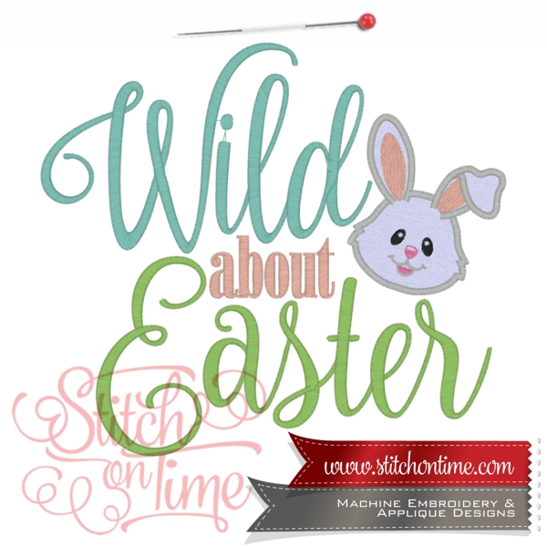 176 Easter : Wild About Easter 3 Hoop Sizes