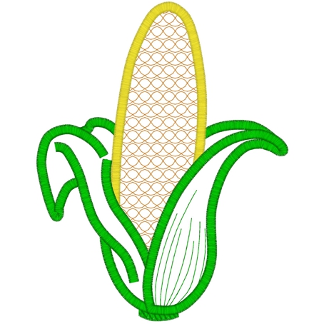 Farm Yard (7) Corn Applique 5x7