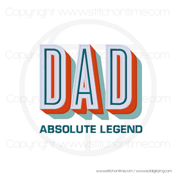 15 Fathers Day : Dad Absolute Legend