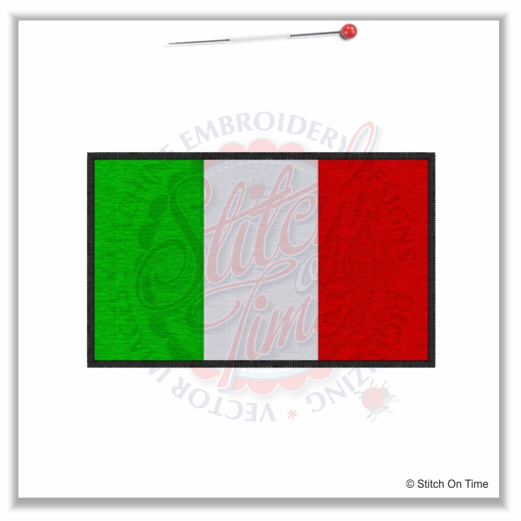 54 Flags : Italy 5x7