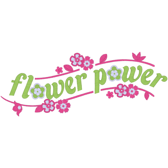Flower Power (A7) 6x10
