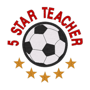 Football (B58) 5 Star Teacher 4x4