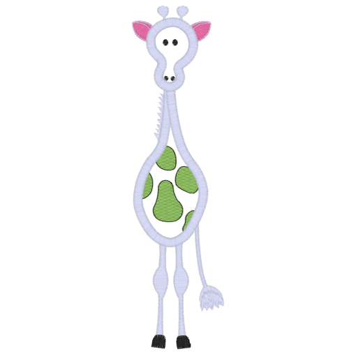 Giraffe (31) Applique 5x7