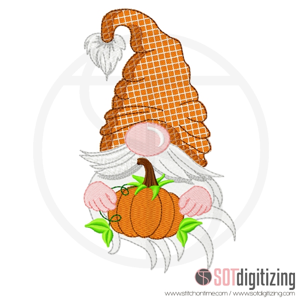 14 Gnomes : Gnome with Pumpkin