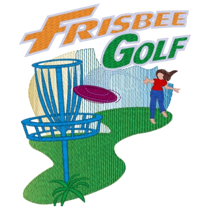 Golf (4) Frisbee Golf 5x7