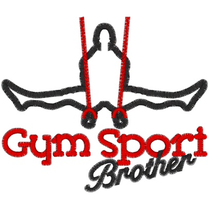 Gymnast (A11) Gym Sport Brother Applique 5x7